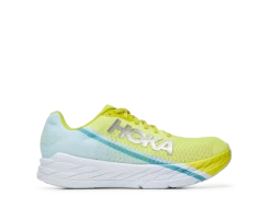 Hoka One One Hoka Rocket X Hardloopschoenen Geel/wit Unisex