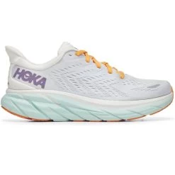 HOKA ONE ONE CLIFTON 8 W WHITE OF BLUE /ORANGE 22