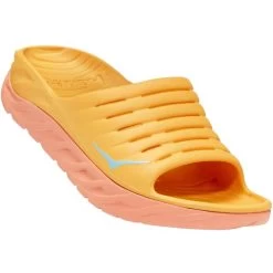 HOKA ONE ONE ORA RECOVERY SLIDE 2 W AMBER YELLOW/SHELL CORAL 22 -Hoka 9 110343 ora recovery slide 2 w amber yellow shell coral 1134527 aysc 03