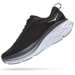HOKA ONE ONE BONDI 8 BLACK/WHITE 23 13 HOKA ONE ONE BONDI 8 BLACK/WHITE 23 -Hoka 9 110419 bondi 8 black white 1123202 bwht 06