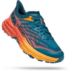 HOKA ONE ONE SPEEDGOAT 5 WIDE W BLUE CORAL/CAMELLIA 22 -Hoka 9 110439 speedgoat 5 wide w blue coral camellia 1123160 bccml 04