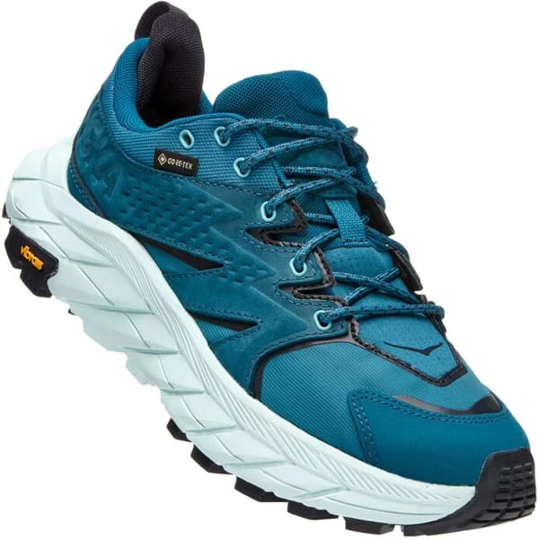 HOKA ONE ONE W ANACAPA LOW GORE-TEX BLACK/BLUE GLASS 22 5 HOKA ONE ONE W ANACAPA LOW GORE-TEX BLACK/BLUE GLASS 22 - Afbeelding 3