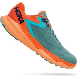 HOKA ONE ONE ZINAL TRELLIS/VIBRANT ORANGE 23