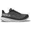 HOKA ONE ONE CLIFTON 9 YOUTH BLACK/WHITE 23 -Hoka 9 125858 clifton 9 youth black white 1131170 bwht 01
