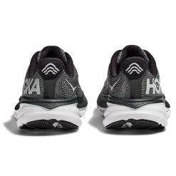 HOKA ONE ONE CLIFTON 9 YOUTH BLACK/WHITE 23 -Hoka 9 125858 clifton 9 youth black white 1131170 bwht 05