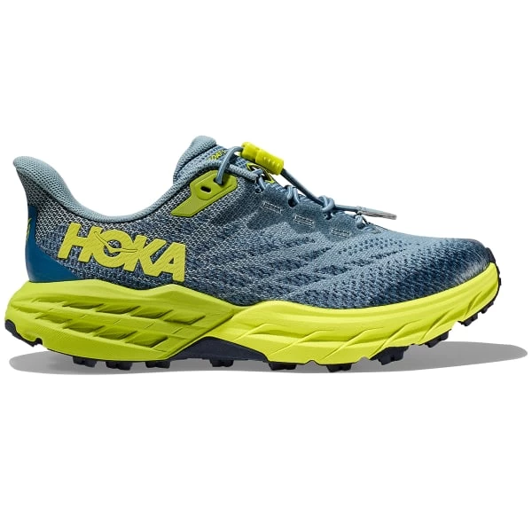 HOKA ONE ONE SPEEDGOAT 5 YOUTH STONE BLUE/DARK CITRON 23 3 HOKA ONE ONE SPEEDGOAT 5 YOUTH STONE BLUE/DARK CITRON 23