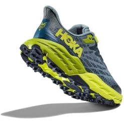 HOKA ONE ONE SPEEDGOAT 5 YOUTH STONE BLUE/DARK CITRON 23 10 HOKA ONE ONE SPEEDGOAT 5 YOUTH STONE BLUE/DARK CITRON 23 -Hoka 9 131394 1134470 sbdct 03