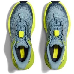 HOKA ONE ONE SPEEDGOAT 5 YOUTH STONE BLUE/DARK CITRON 23 12 HOKA ONE ONE SPEEDGOAT 5 YOUTH STONE BLUE/DARK CITRON 23 -Hoka 9 131394 1134470 sbdct 05