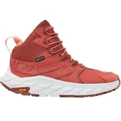 HOKA ONE ONE ANACAPA MID GORE-TEX W HOT SAUCE/CHERRY MAHOGANY 22