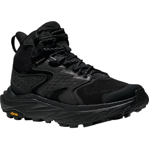 Hoka Anacapa 2 Mid GTX Wandelboots Heren - Zwart / Zwart -Hoka hoka anacapa 2 mid gtx hiking shoes black black 7 1502033