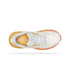 Hoka One One Hoka Arahi 6 Hardloopschoenen Wit/oranje Dames -Hoka hoka arahi 6 1123195 ncbdb 003