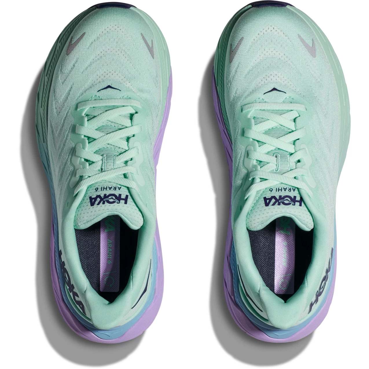 Hoka Arahi 6 Dames Hardloopschoenen - Sunlit Ocean / Lilac Mist 9 Hoka Arahi 6 Dames Hardloopschoenen - Sunlit Ocean / Lilac Mist - Afbeelding 7