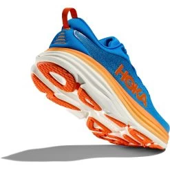 Hoka Bondi 8 Hardloopschoenen Heren - Coastal Sky / Vibrant Orange -Hoka hoka bondi 8 running shoes coastal sky vibrant orange 6 1364187