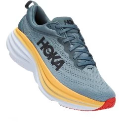 Hoka Bondi 8 Hardloopschoenen Heren - Goblin Blue / Mountain Spring