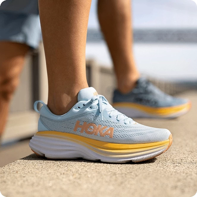Hoka Bondi 8 Wide Hardloopschoenen Dames - Zwart / Wit 13 Hoka Bondi 8 Wide Hardloopschoenen Dames - Zwart / Wit - Afbeelding 11