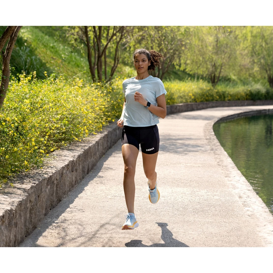 Hoka Bondi 8 Wide Hardloopschoenen Dames - Zwart / Wit 11 Hoka Bondi 8 Wide Hardloopschoenen Dames - Zwart / Wit - Afbeelding 9