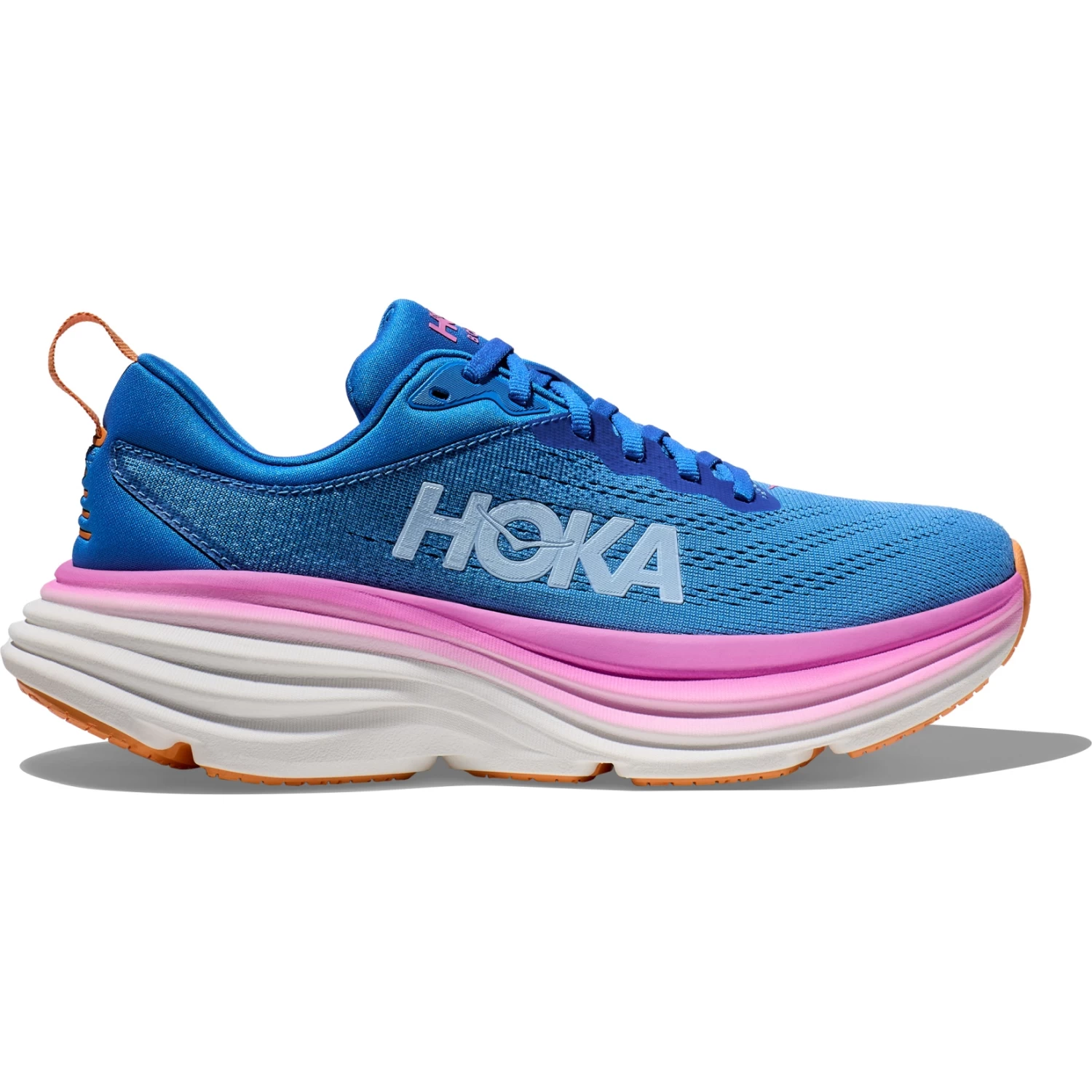 Hoka Bondi 8 Wide Hardloopschoenen Dames - Coastal Sky / All Aboard 4 Hoka Bondi 8 Wide Hardloopschoenen Dames - Coastal Sky / All Aboard - Afbeelding 2