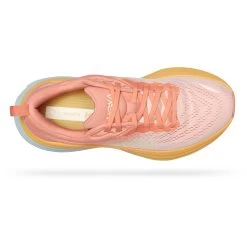 Hoka Bondi 8 Hardloopschoenen Dames - Shell Coral / Peach Parfait -Hoka hoka bondi 8 women s running shoes shell coral peach parfait 6 1239606