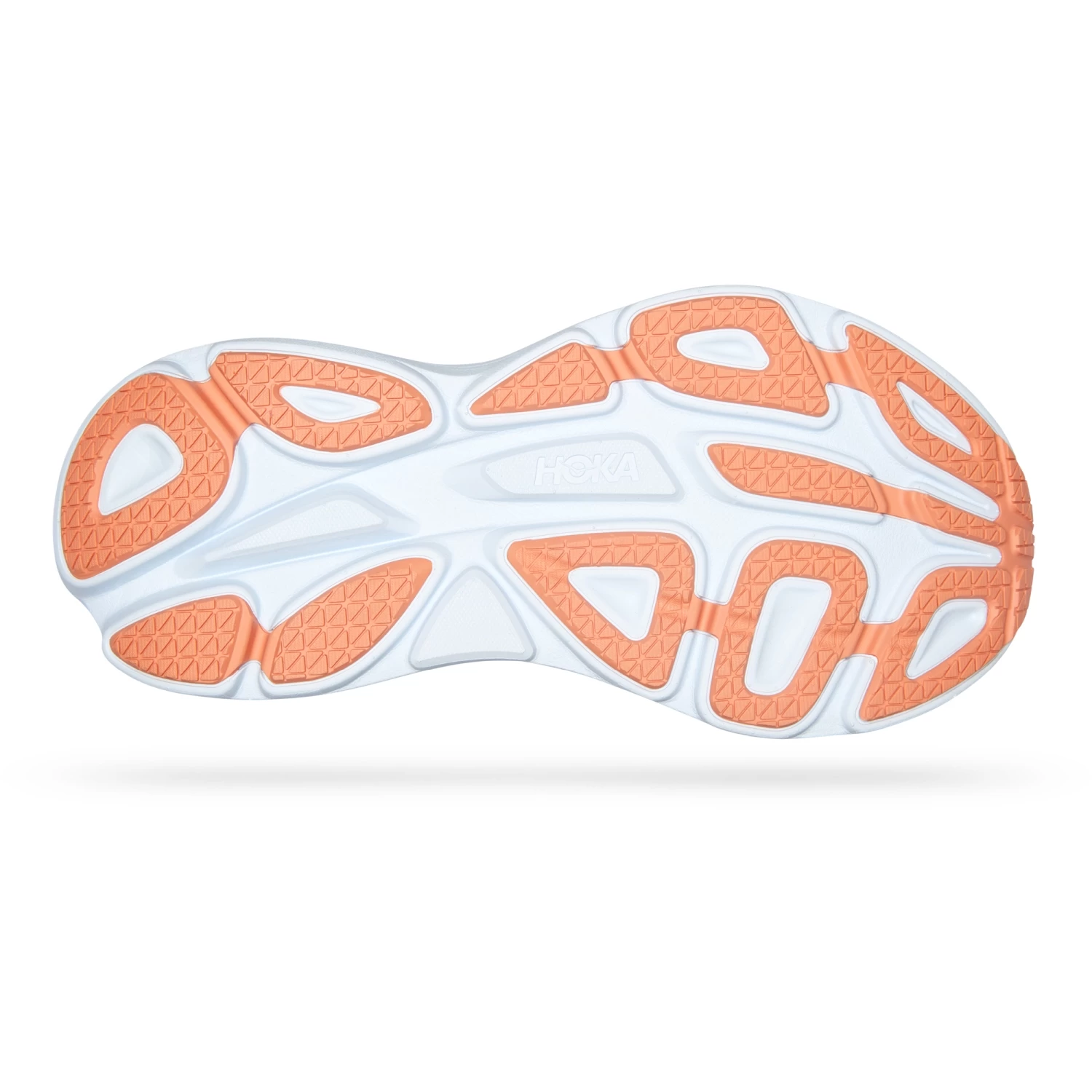 Hoka Bondi 8 Wide Hardloopschoenen Dames - Summer Song / Country Air 10 Hoka Bondi 8 Wide Hardloopschoenen Dames - Summer Song / Country Air - Afbeelding 8