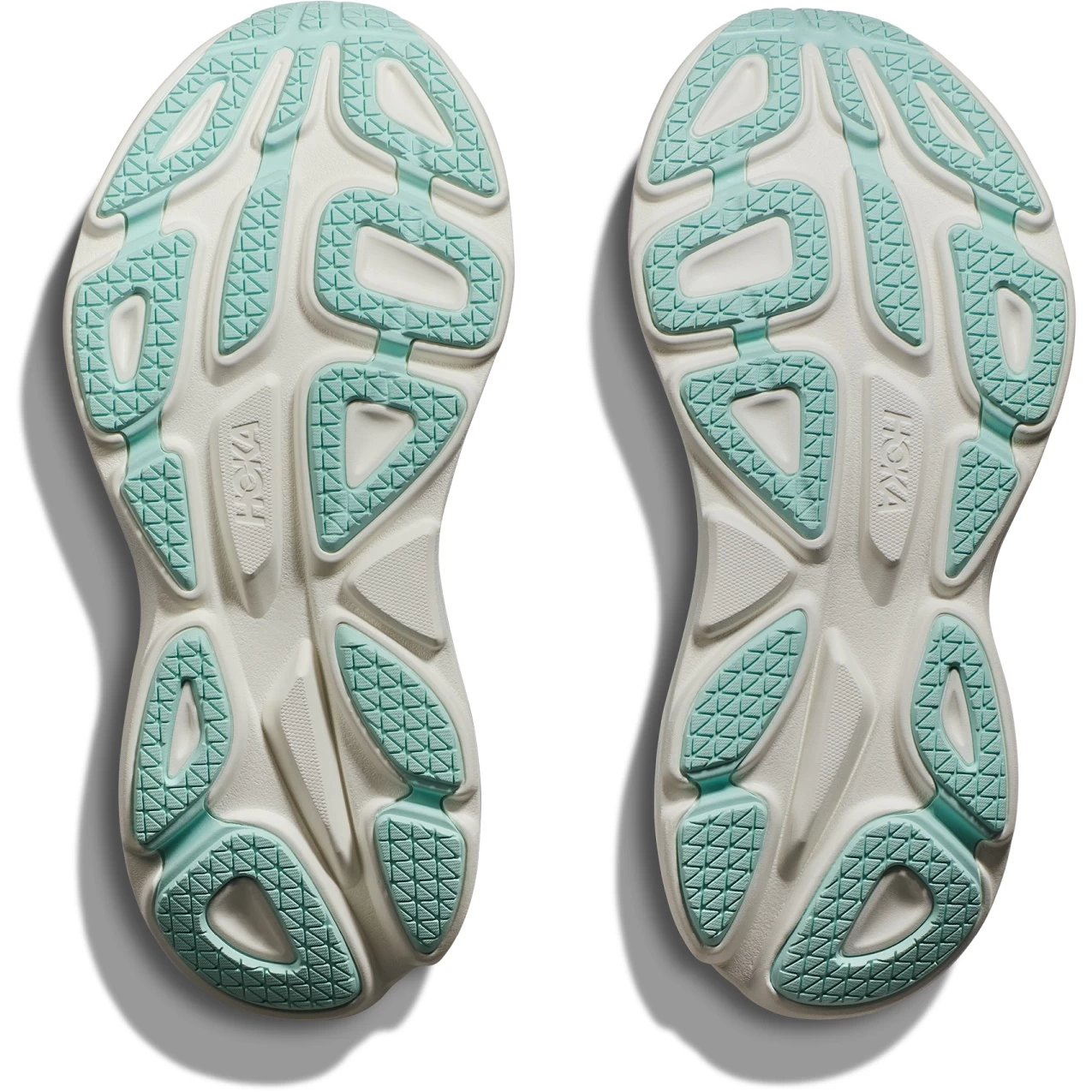 Hoka Bondi 8 Hardloopschoenen Dames - Airy Blue / Sunlit Ocean 10 Hoka Bondi 8 Hardloopschoenen Dames - Airy Blue / Sunlit Ocean - Afbeelding 8