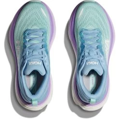 Hoka Bondi 8 Hardloopschoenen Dames - Airy Blue / Sunlit Ocean 16 Hoka Bondi 8 Hardloopschoenen Dames - Airy Blue / Sunlit Ocean -Hoka hoka bondi 8 womens running shoes airy blue sunlit ocean 6 1502128