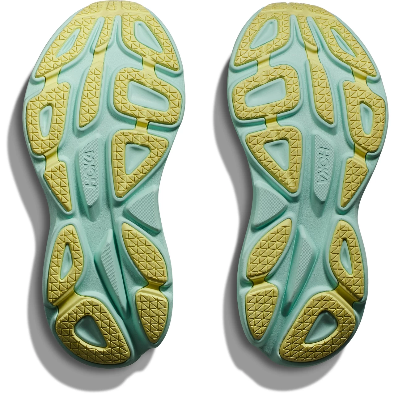 Hoka Bondi 8 Hardloopschoenen Dames - Blanc De Blanc / Sunlit Ocean 10 Hoka Bondi 8 Hardloopschoenen Dames - Blanc De Blanc / Sunlit Ocean - Afbeelding 8
