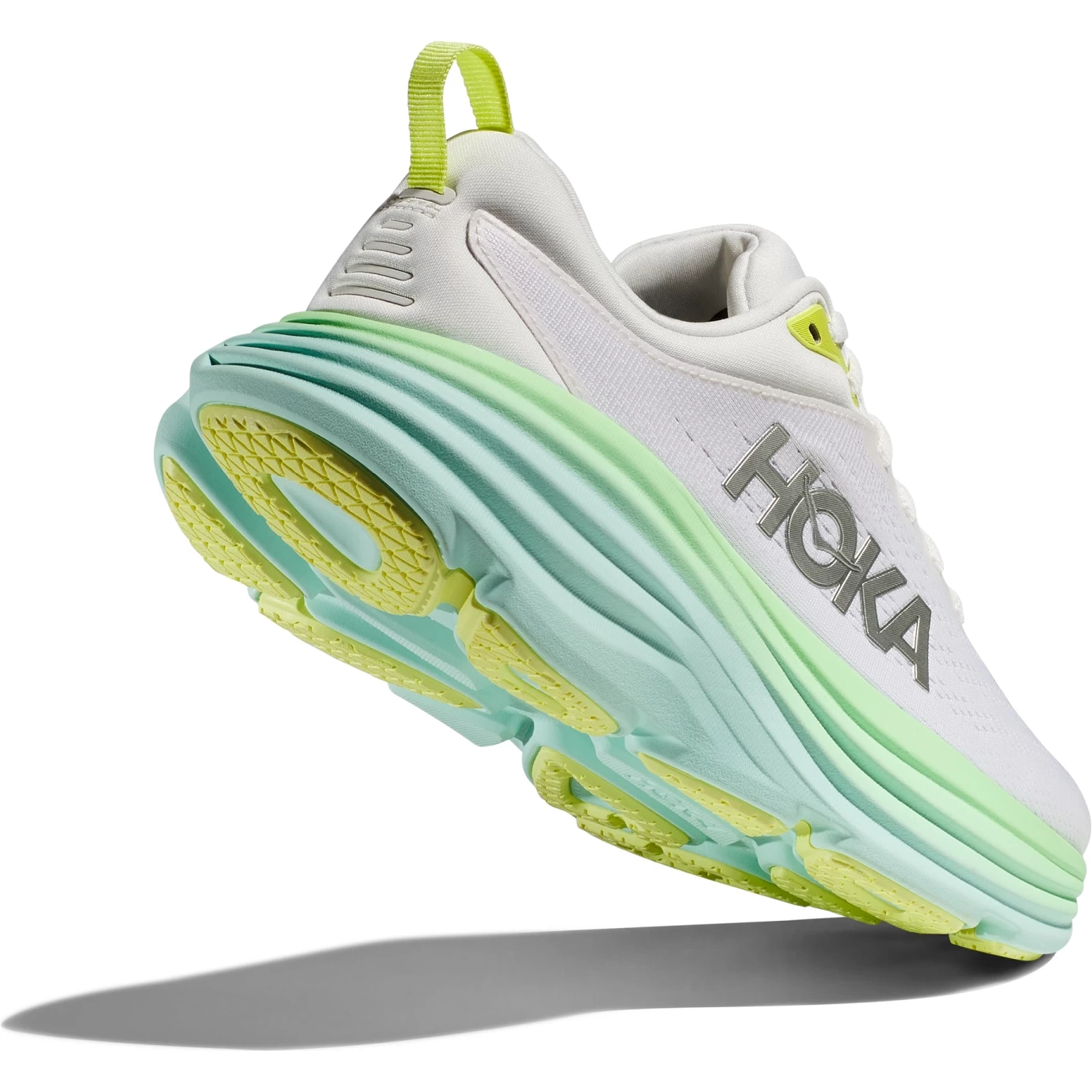Hoka Bondi 8 Hardloopschoenen Dames - Blanc De Blanc / Sunlit Ocean 7 Hoka Bondi 8 Hardloopschoenen Dames - Blanc De Blanc / Sunlit Ocean - Afbeelding 5