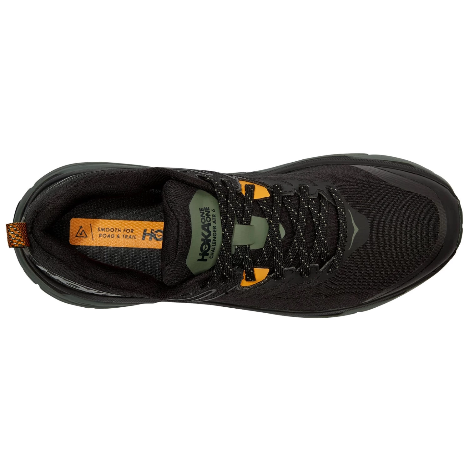 Hoka Challenger 6 Hardloopschoenen - Zwart / Thyme 7 Hoka Challenger 6 Hardloopschoenen - Zwart / Thyme - Afbeelding 5
