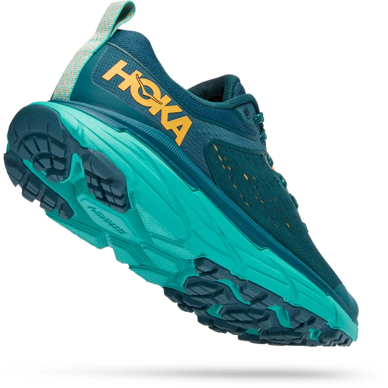 Hoka Challenger 6 Wide Dames Hardloopschoenen - Deep Teal / Water Garden 4 Hoka Challenger 6 Wide Dames Hardloopschoenen - Deep Teal / Water Garden - Afbeelding 2