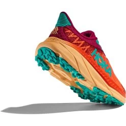 Hoka Challenger 7 Hardloopschoenen Heren - Flame / Cherries Jubilee -Hoka hoka challenger atr 7 women s running shoes flame cherries jubilee 1 1439538
