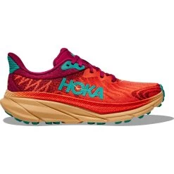 Hoka Challenger 7 Hardloopschoenen Heren - Flame / Cherries Jubilee -Hoka hoka challenger atr 7 women s running shoes flame cherries jubilee 4 1439534