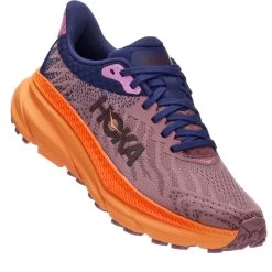 Hoka Challenger 7 Hardloopschoenen Dames - Wistful Mauve / Cyclamen