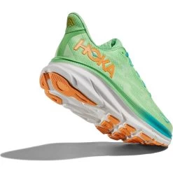 Hoka Clifton 9 Hardloopschoenen Heren - Zest / Lime Glow -Hoka hoka clifton 9 running shoes zest lime glow 8 1502523