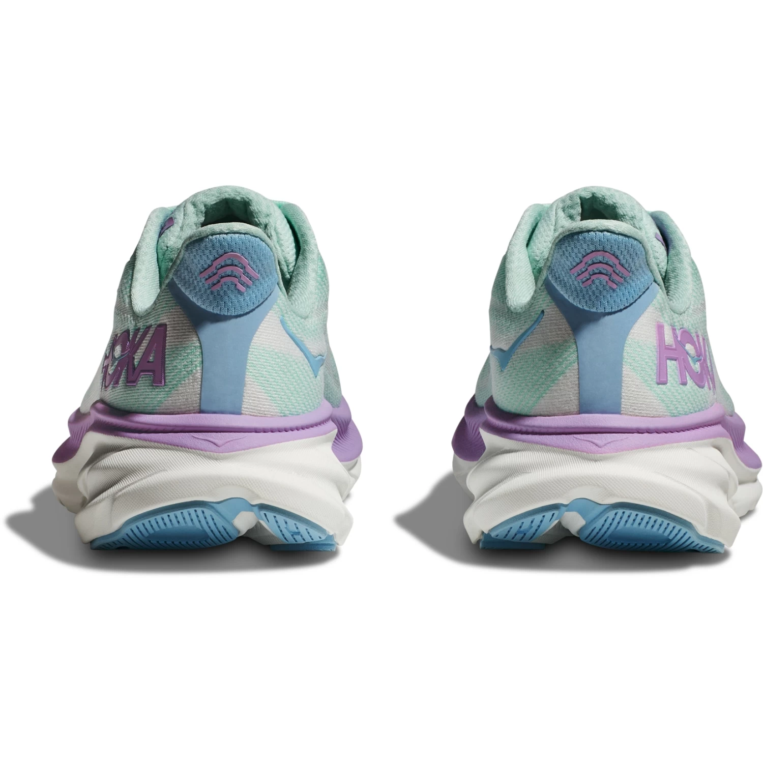 Hoka Clifton 9 Hardloopschoenen Dames - Sunlit Ocean / Lilac Mist 8 Hoka Clifton 9 Hardloopschoenen Dames - Sunlit Ocean / Lilac Mist - Afbeelding 6