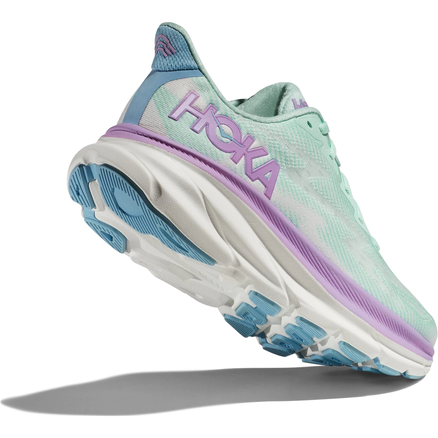 Hoka Clifton 9 Hardloopschoenen Dames - Sunlit Ocean / Lilac Mist 7 Hoka Clifton 9 Hardloopschoenen Dames - Sunlit Ocean / Lilac Mist - Afbeelding 5