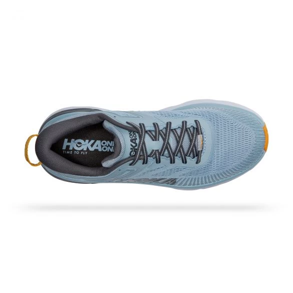 Hoka One One Bondi 7 Hardloopschoenen Lichtblauw Heren 6 Hoka One One Bondi 7 Hardloopschoenen Lichtblauw Heren - Afbeelding 4