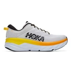 Hoka One One Hoka Bondi 7 Hardloopschoenen Wit Heren