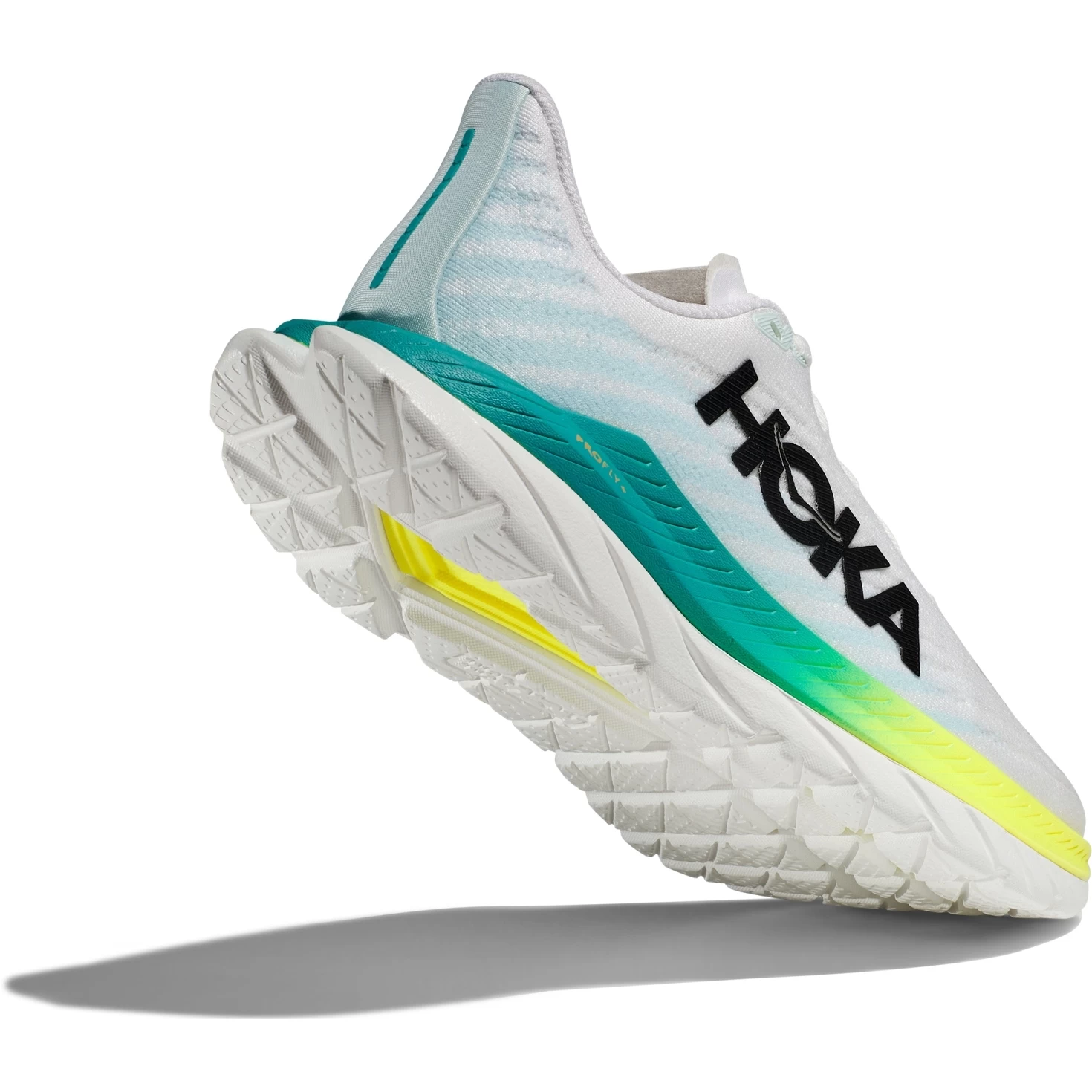 Hoka Mach 5 Hardloopschoenen - Wit / Blue Glass 7 Hoka Mach 5 Hardloopschoenen - Wit / Blue Glass - Afbeelding 5