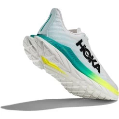 Hoka Mach 5 Dames Hardloopschoenen - Wit / Blue Glass -Hoka hoka mach 5 womens running shoes white blue glass 8 1503080