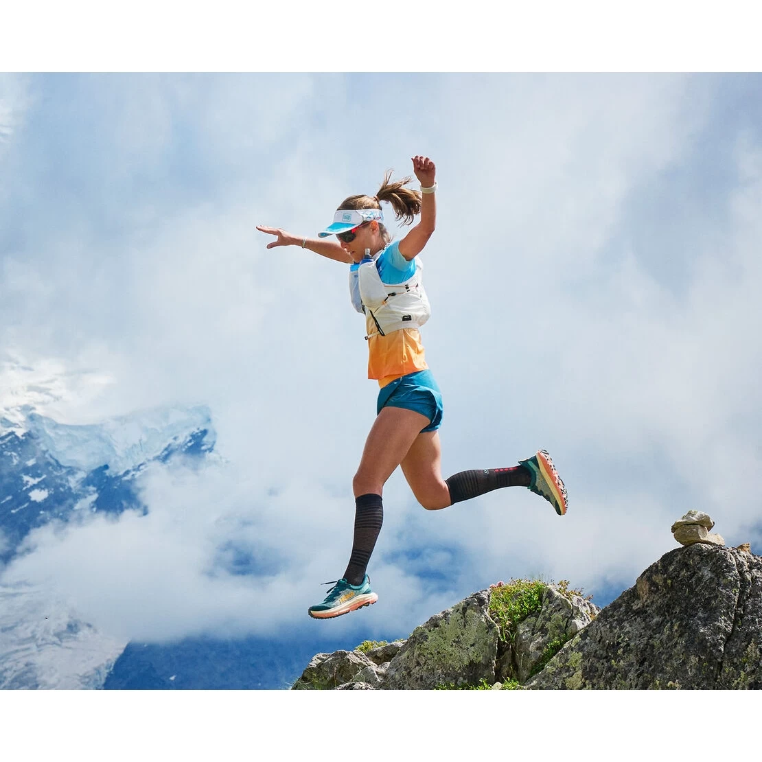 Hoka Mafate Speed 4 Hardloopschoenen Dames - Deep Lake / Ceramic 9 Hoka Mafate Speed 4 Hardloopschoenen Dames - Deep Lake / Ceramic - Afbeelding 7