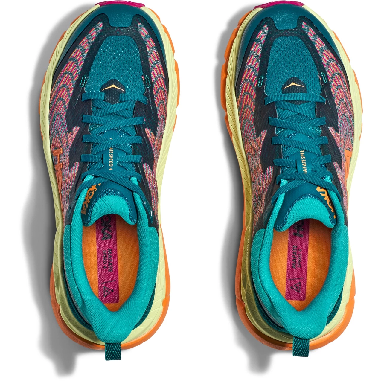 Hoka Mafate Speed 4 Hardloopschoenen Dames - Deep Lake / Ceramic 8 Hoka Mafate Speed 4 Hardloopschoenen Dames - Deep Lake / Ceramic - Afbeelding 6