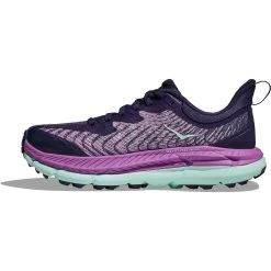 Hoka Mafate Speed 4 Hardloopschoenen Dames - Night Sky / Orchid Flower -Hoka hoka mafate speed 4 womens running shoes night sky orchid flower 2 1503164