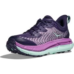 Hoka Mafate Speed 4 Hardloopschoenen Dames - Night Sky / Orchid Flower -Hoka hoka mafate speed 4 womens running shoes night sky orchid flower 7 1503169