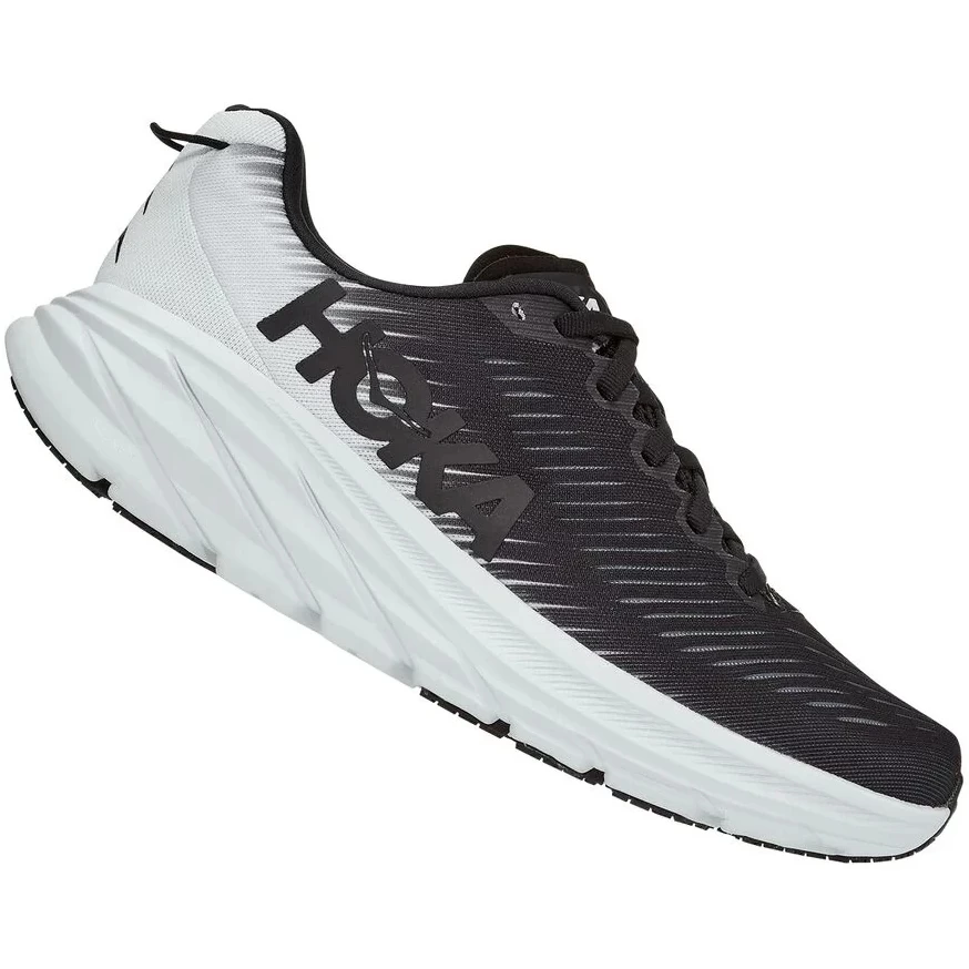 Hoka Rincon 3 Hardloopschoenen Dames - Zwart / Wit 4 Hoka Rincon 3 Hardloopschoenen Dames - Zwart / Wit - Afbeelding 2