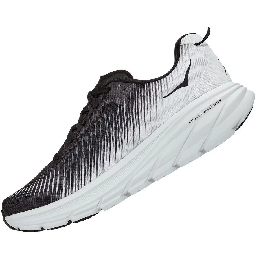 Hoka Rincon 3 Hardloopschoenen Dames - Zwart / Wit 6 Hoka Rincon 3 Hardloopschoenen Dames - Zwart / Wit - Afbeelding 4
