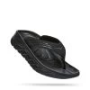 Hoka One One Hoka ORA Recovery Flip Slippers Zwart Heren -Hoka hoka ora recovery flip 1099675 bdggr 001