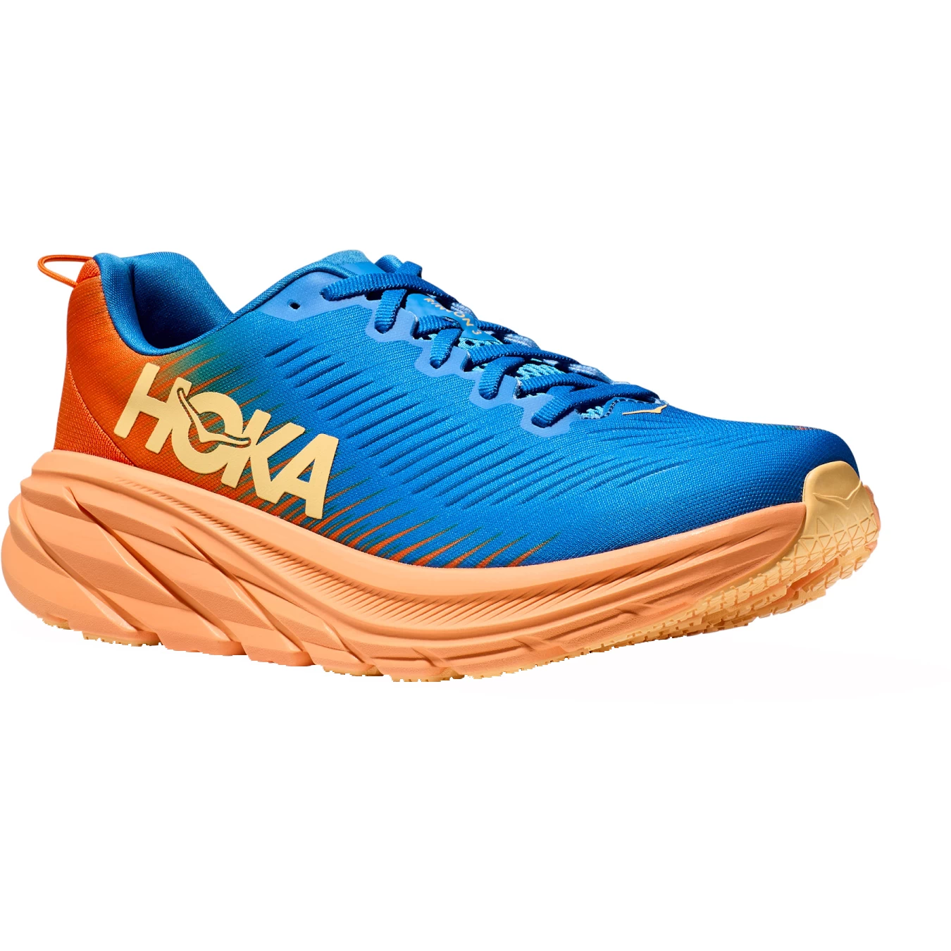 Hoka Rincon 3 Hardloopschoenen Heren - Coastal Sky / Vibrant Orange 3 Hoka Rincon 3 Hardloopschoenen Heren - Coastal Sky / Vibrant Orange