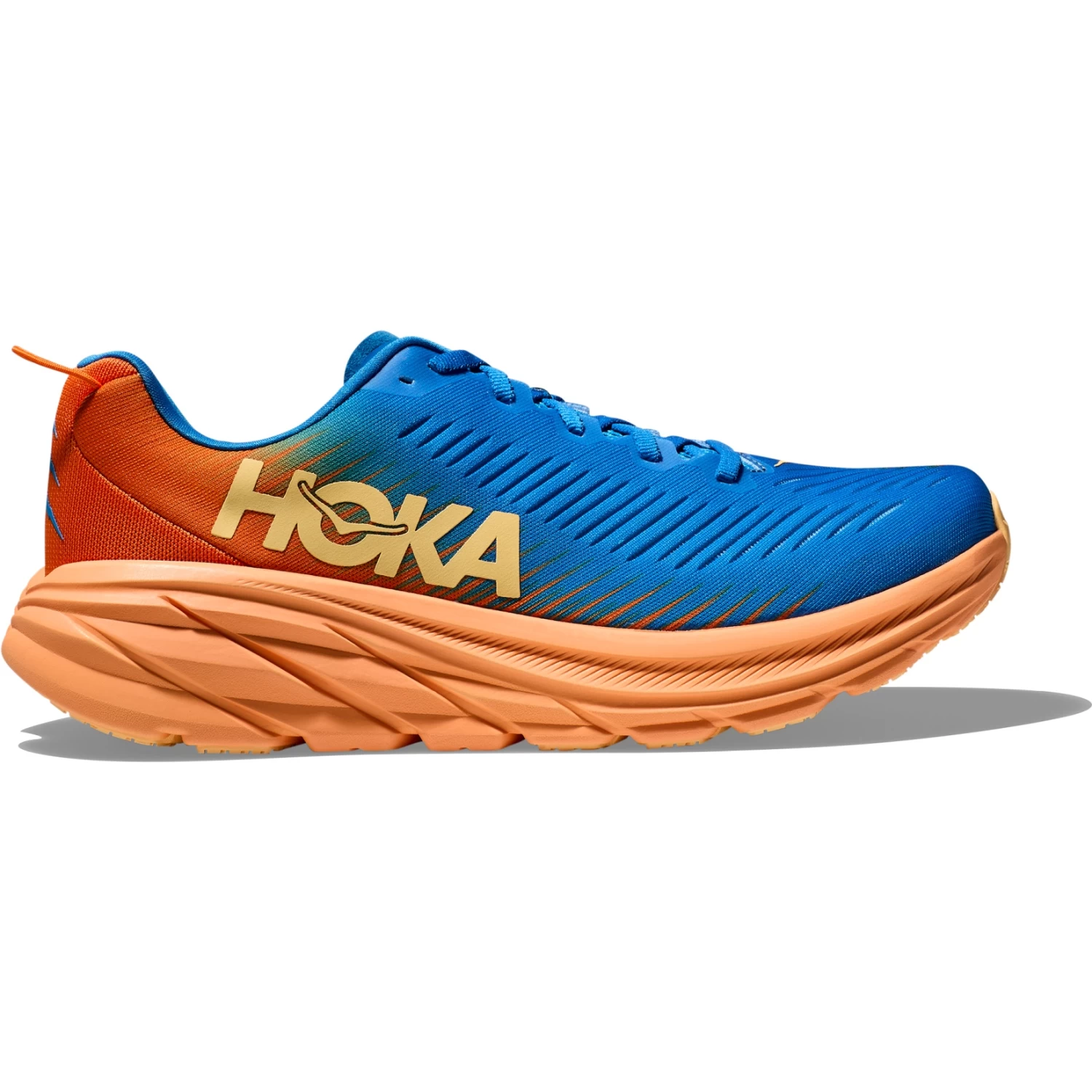 Hoka Rincon 3 Hardloopschoenen Heren - Coastal Sky / Vibrant Orange 4 Hoka Rincon 3 Hardloopschoenen Heren - Coastal Sky / Vibrant Orange - Afbeelding 2
