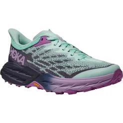 Hoka Speedgoat 5 Hardloopschoenen Dames - Sunlit Ocean / Night Sky