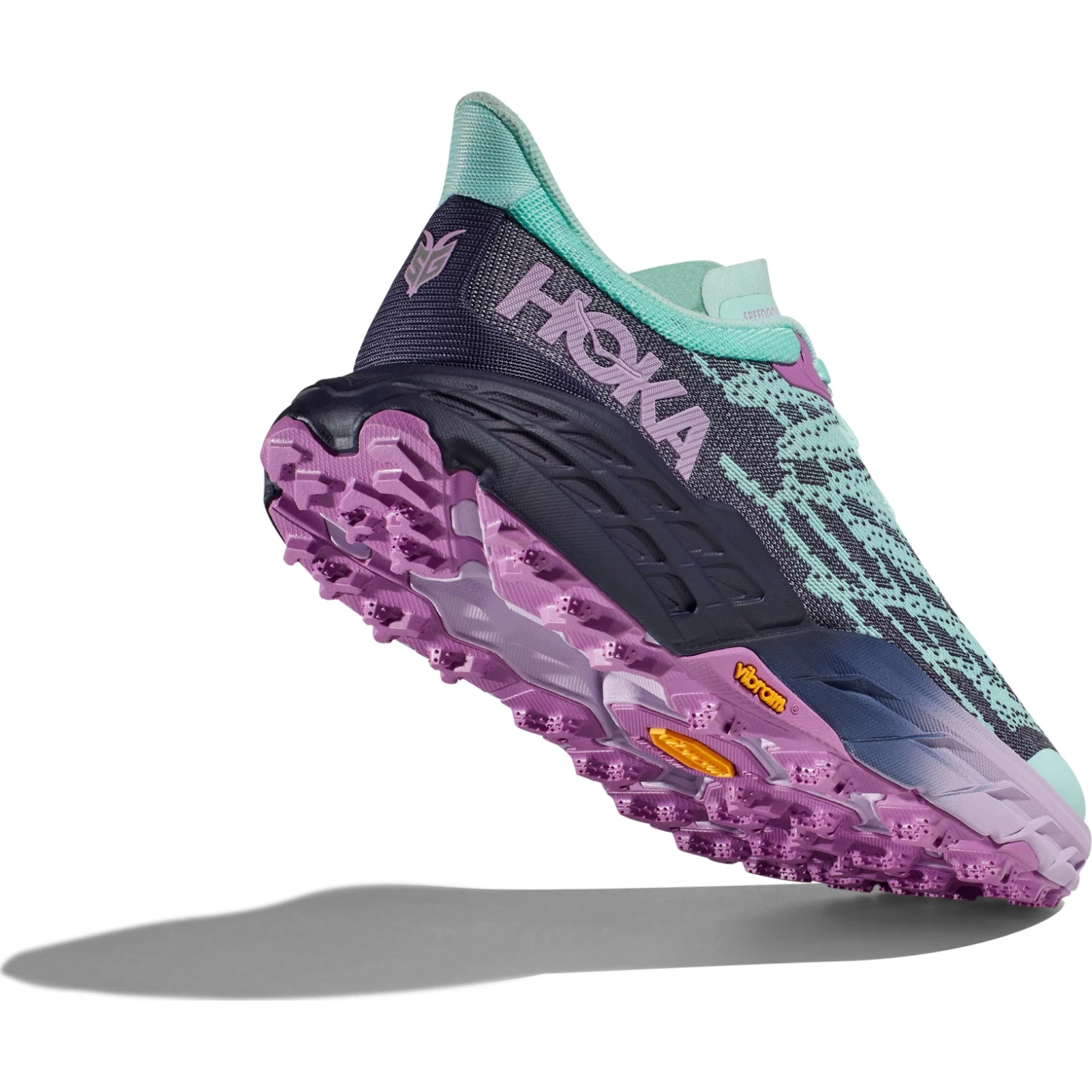 Hoka Speedgoat 5 Hardloopschoenen Dames - Sunlit Ocean / Night Sky 6 Hoka Speedgoat 5 Hardloopschoenen Dames - Sunlit Ocean / Night Sky - Afbeelding 5